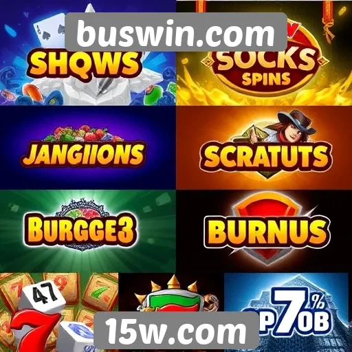 Análise da variedade de jogos oferecidos no buswin.com